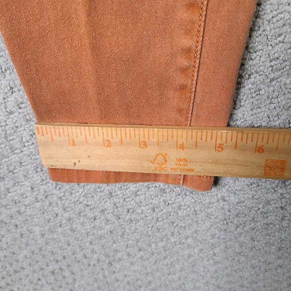Michael Kors Jeans Womens 4 Orange Izzy Skinny Mid‎ Rise Denim Stretch - Picture 12 of 13